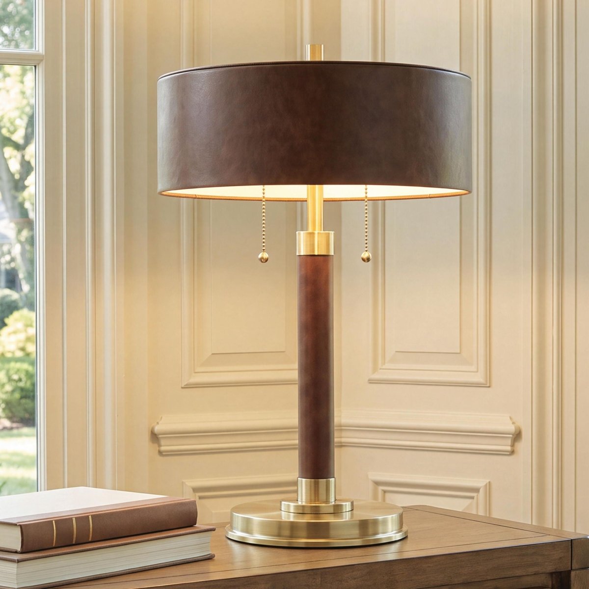 Arcmond - Metal Table Lamp - Brown / Gold Finish Table Lamps by Signature Design by Ashley® - Walls Furniture & Mattress