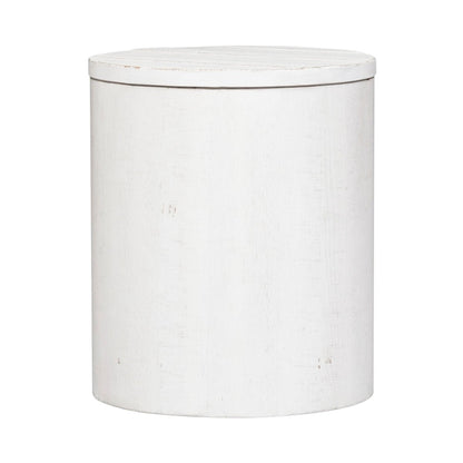 Modern Farmhouse - Drum End Table End Tables by Liberty Furniture - Walls Furniture & Mattress