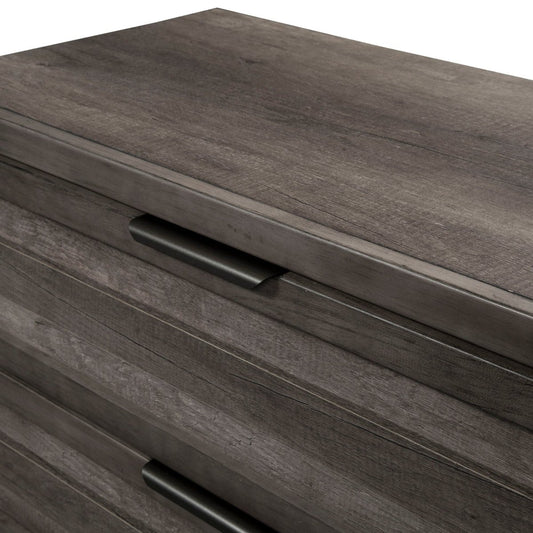 Tanners Creek - 5 Drawer Chest - Dark Gray Accent Chests by Liberty Furniture - Walls Furniture & Mattress
