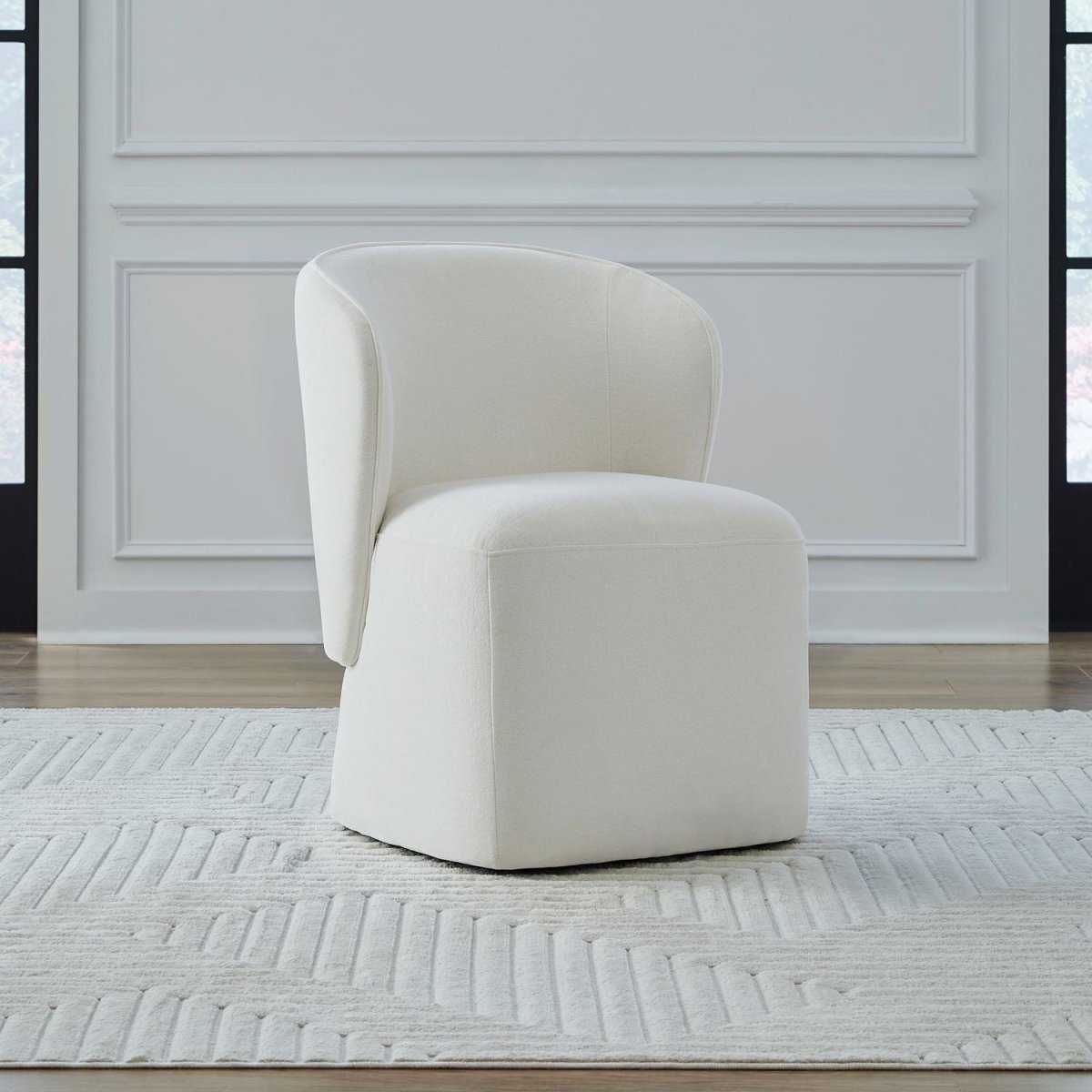 Accent Dining - Dining Chair With Casters Accent Side Chairs by Liberty Furniture - Walls Furniture & Mattress