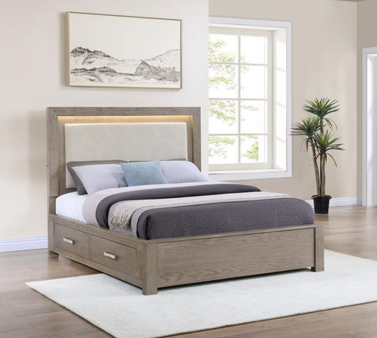 Kenora - LED Storage Bed Storage Beds by Coaster Fine Furniture - Walls Furniture & Mattress