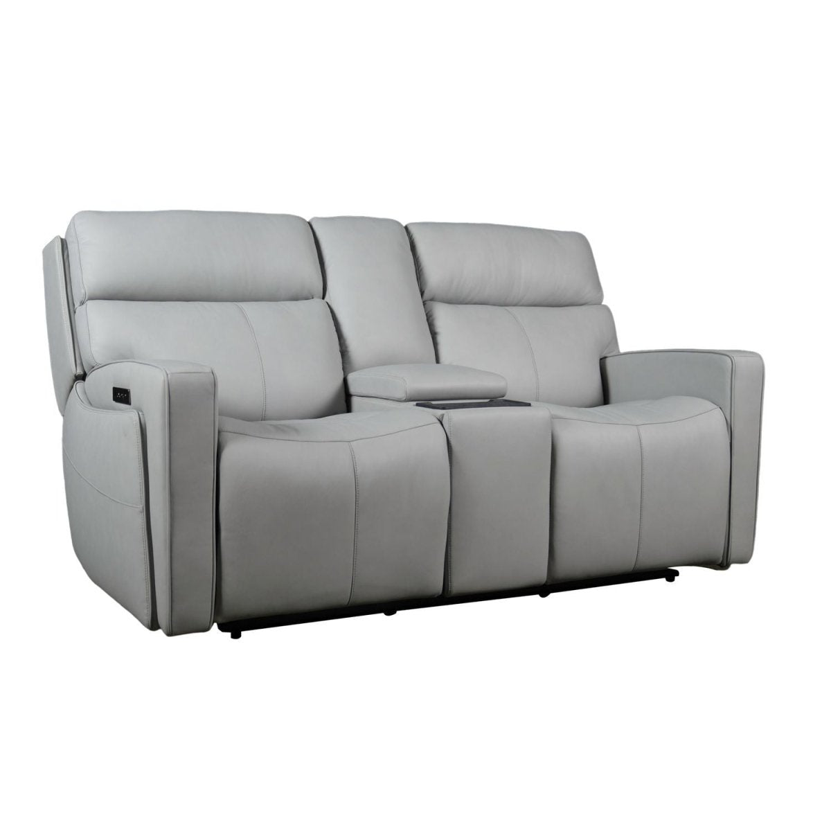 Chase - Loveseat With Console P3 & ZG - Gray Reclining Loveseats by Liberty Furniture - Walls Furniture & Mattress