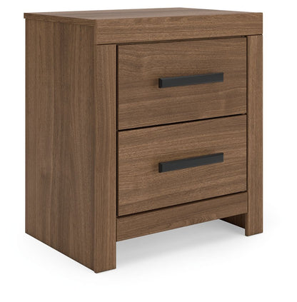 Broachmyn - Two Drawer Night Stand Accent Nightstands by Signature Design by Ashley® - Walls Furniture & Mattress