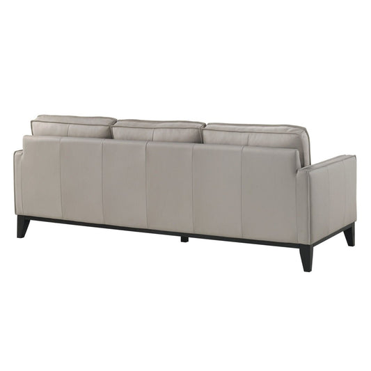 Aaron - Sofa - Mist Gray Stationary Sofas by New Classic - Walls Furniture & Mattress