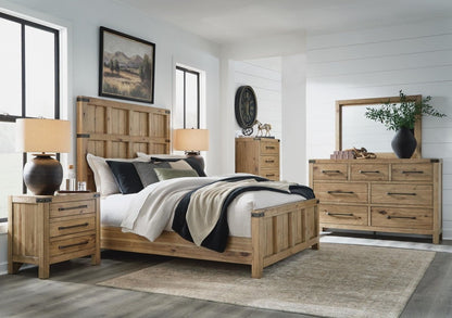 Ridgester - Panel Bedroom Set 6 Piece Bedroom Sets by Benchcraft® - Walls Furniture & Mattress