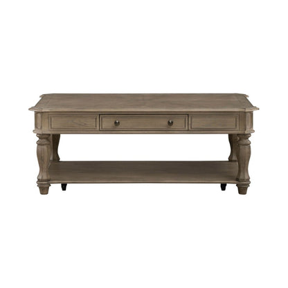 Magnolia Manor - Rectangular Cocktail Table Cocktail Tables by Liberty Furniture - Walls Furniture & Mattress