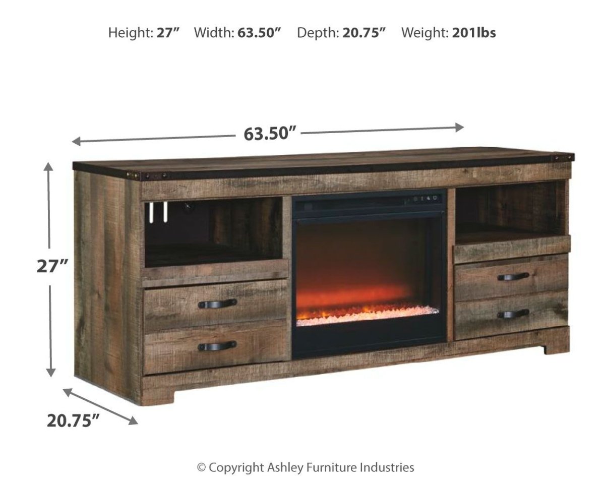 Trinell - Entertainment Center Entertainment Centers by Signature Design by Ashley® - Walls Furniture & Mattress