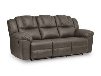 Lowilla - Reclining Sofa - Driftwood Reclining Sofas by Signature Design by Ashley® - Walls Furniture & Mattress