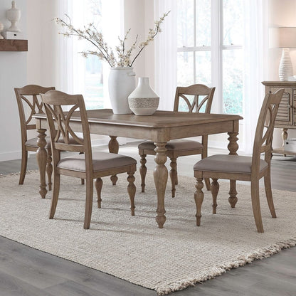 Summer House - Rectangular Table Set 5 Piece Dining Room Sets by Liberty Furniture - Walls Furniture & Mattress