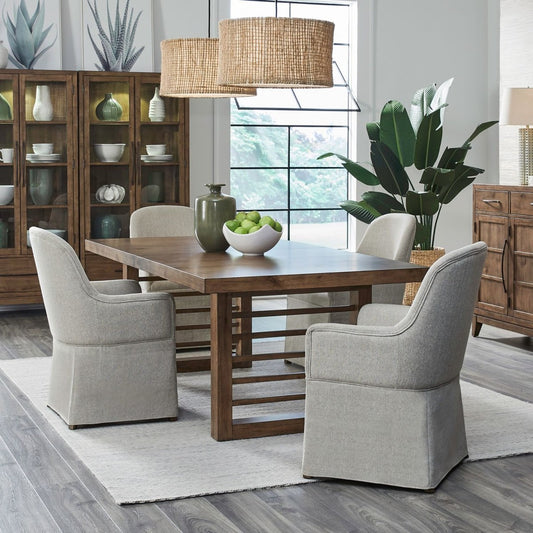 Shaker Lakes - Pedestal Table Set 5 Piece Dining Room Sets by Liberty Furniture - Walls Furniture & Mattress