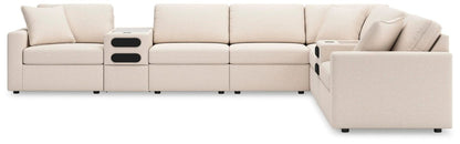 Modmax - Sectional - Oyster Stationary Sectionals by Signature Design by Ashley® - Walls Furniture & Mattress