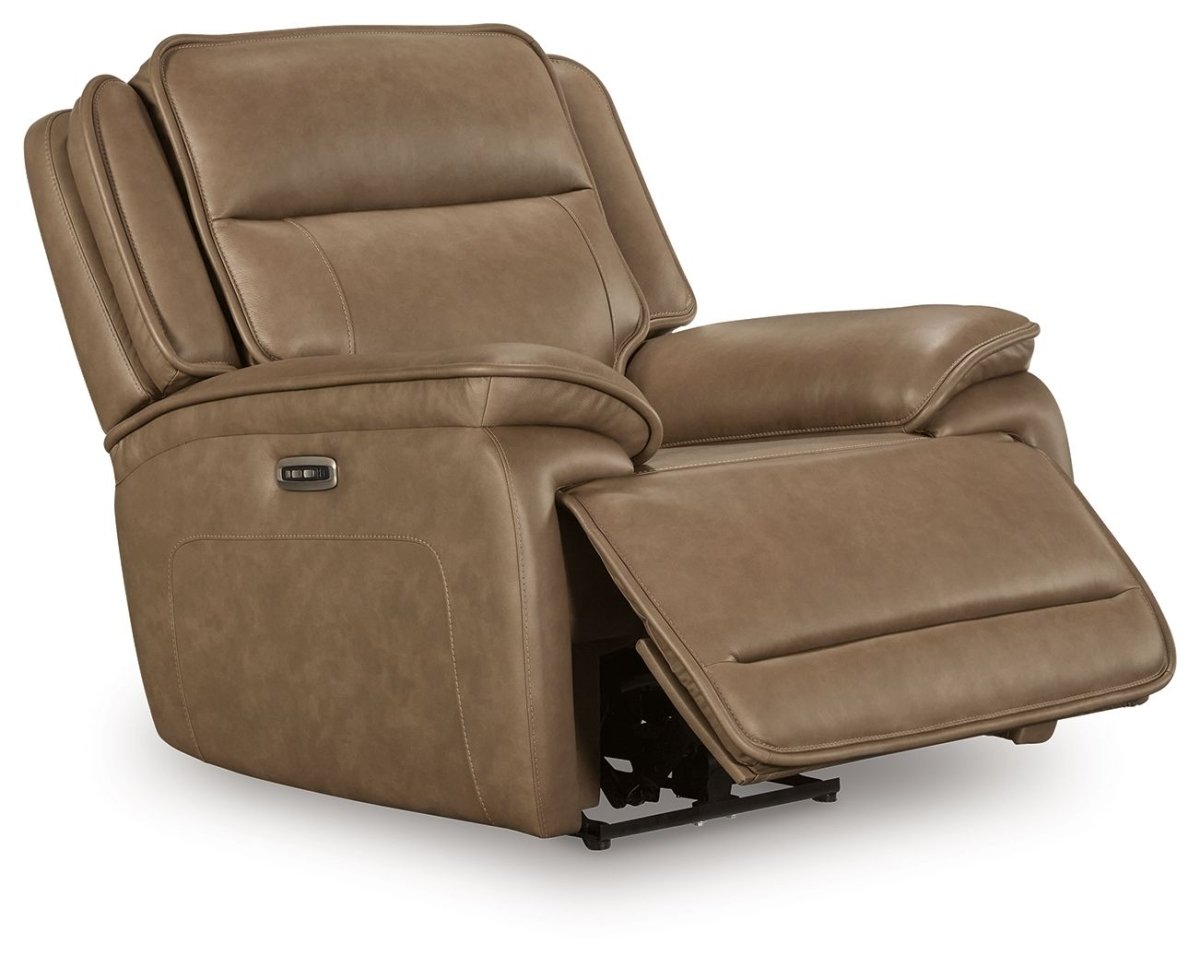 Glencroft - Power Recliner / Adjustable Headrest - Sahara Reclining Chairs by Signature Design by Ashley® - Walls Furniture & Mattress