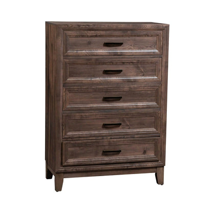 Ridgecrest - 5 Drawer Chest - Light Brown Accent Chests by Liberty Furniture - Walls Furniture & Mattress