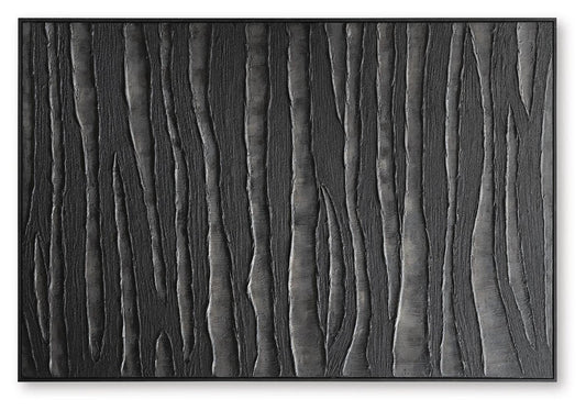 Lynnworth - Wall Art - Black / Brown Canvas Art by Signature Design by Ashley® - Walls Furniture & Mattress