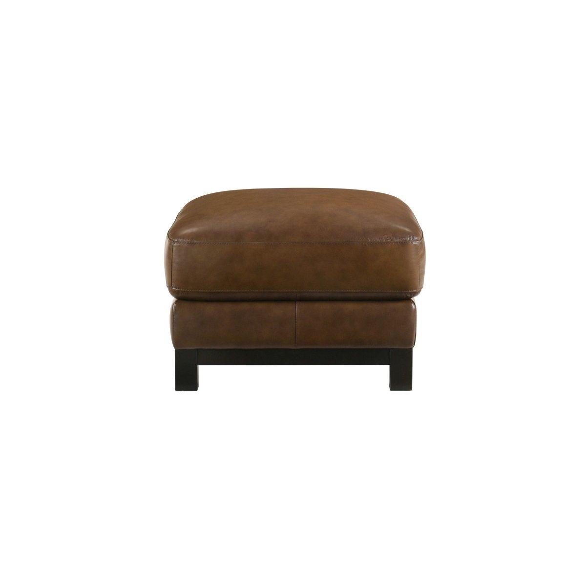 Sayer - Ottoman - Brown Upholstered Ottomans by New Classic - Walls Furniture & Mattress