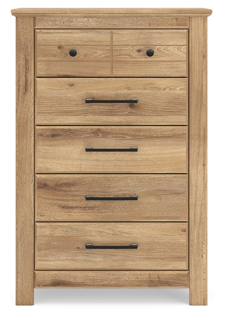 Makidern - Five Drawer Chest Accent Chests by Signature Design by Ashley® - Walls Furniture & Mattress