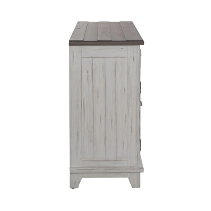 River Place - Accent Server - White Servers by Liberty Furniture - Walls Furniture & Mattress