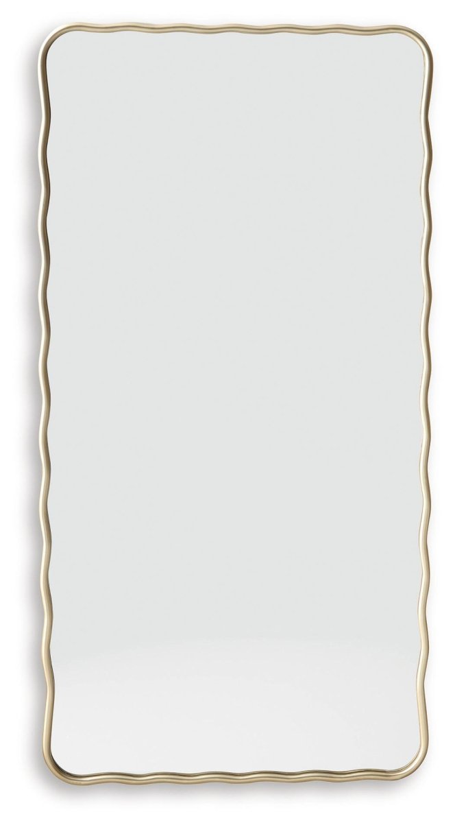 Brenthill - Accent Mirror - Gold Accent Mirrors by Signature Design by Ashley® - Walls Furniture & Mattress