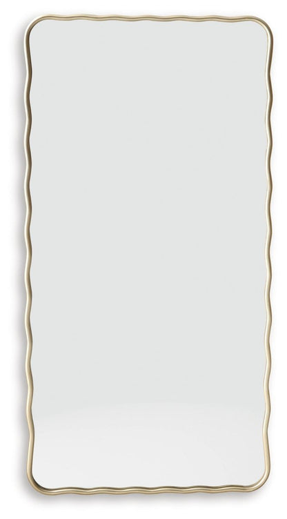 Brenthill - Accent Mirror - Gold Accent Mirrors by Signature Design by Ashley® - Walls Furniture & Mattress