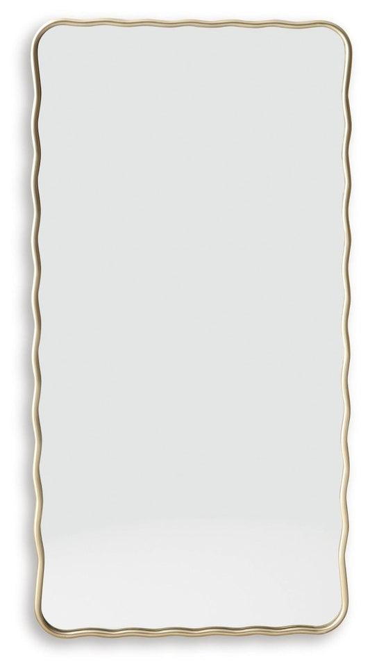 Brenthill - Accent Mirror - Gold Accent Mirrors by Signature Design by Ashley® - Walls Furniture & Mattress
