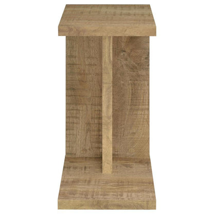 Clower - Engineered Wood C - Shaped Sofa Side Table Side Tables by Coaster Fine Furniture - Walls Furniture & Mattress