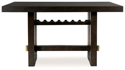 Burkhaus - Rectangular Counter Table Set 5 Piece Dining Room Sets by Signature Design by Ashley® - Walls Furniture & Mattress