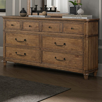 Harrison Heights - Dresser Dresser & Mirror by Liberty Furniture - Walls Furniture & Mattress