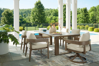 Serene Bay - Outdoor Dining Set 7 Piece Outdoor Sets by Signature Design by Ashley® - Walls Furniture & Mattress