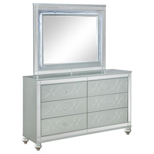 Gunnison - 6 - Drawer Dresser Dressers by CoasterEssence - Walls Furniture & Mattress