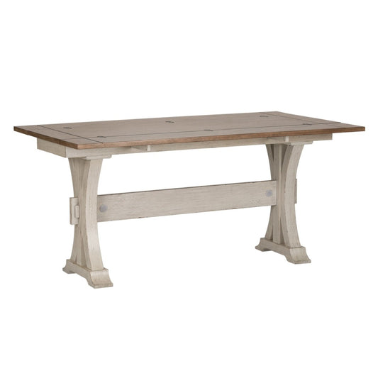 Farmhouse Reimagined - Flip Lid Sofa Table - White Sofa Tables by Liberty Furniture - Walls Furniture & Mattress