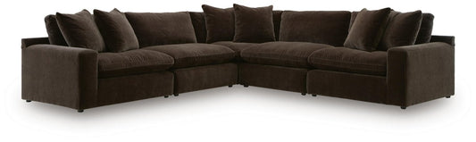 Maxton Heights - Sectional Stationary Sectionals by Benchcraft® - Walls Furniture & Mattress