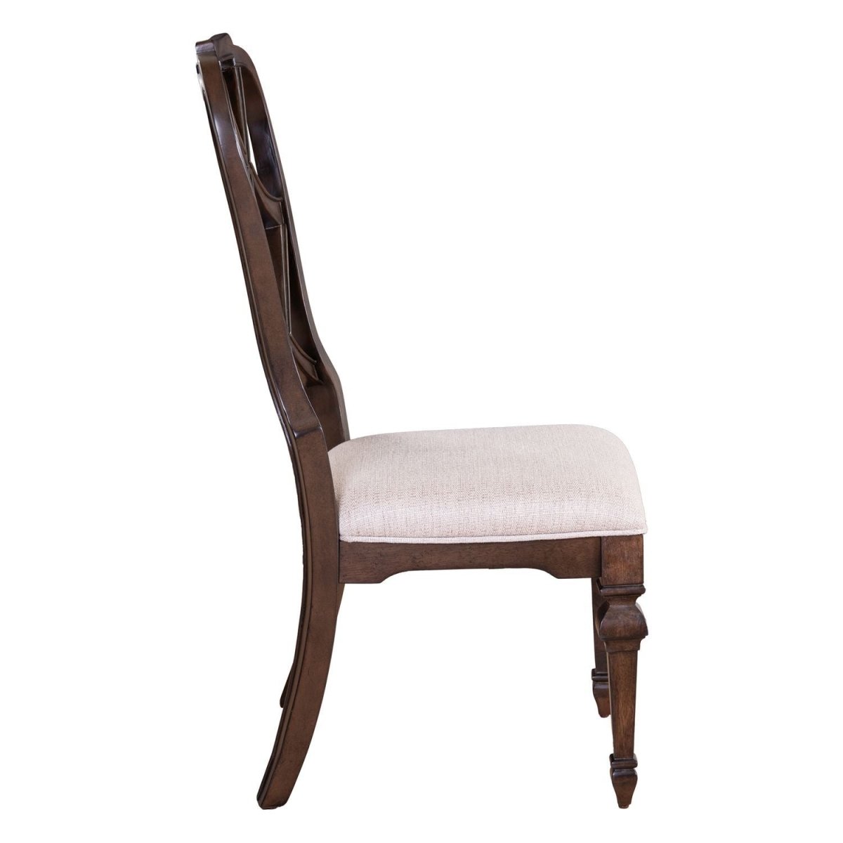 Provence Park - Wood Back Side Chair (RTA) - Brown Side Chairs by Liberty Furniture - Walls Furniture & Mattress