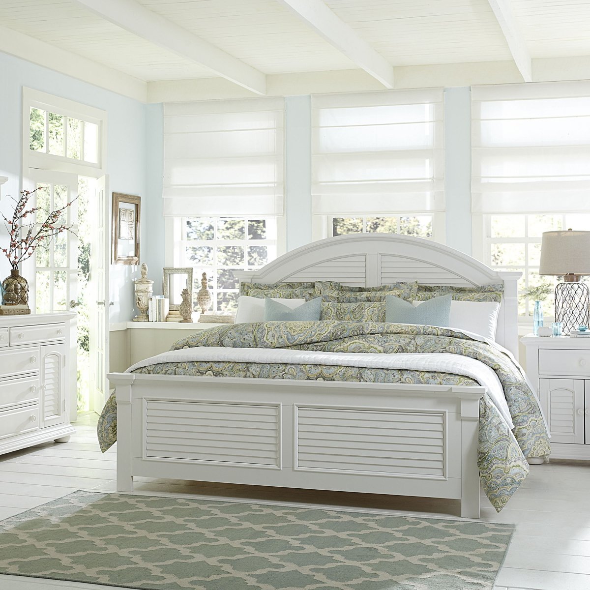 Summer House - Panel Bedroom Set 3 Piece Bedroom Sets by Liberty Furniture - Walls Furniture & Mattress