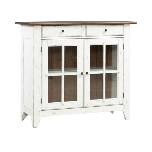 Al Fresco - Server - Graphite / Whitestone Servers by Liberty Furniture - Walls Furniture & Mattress