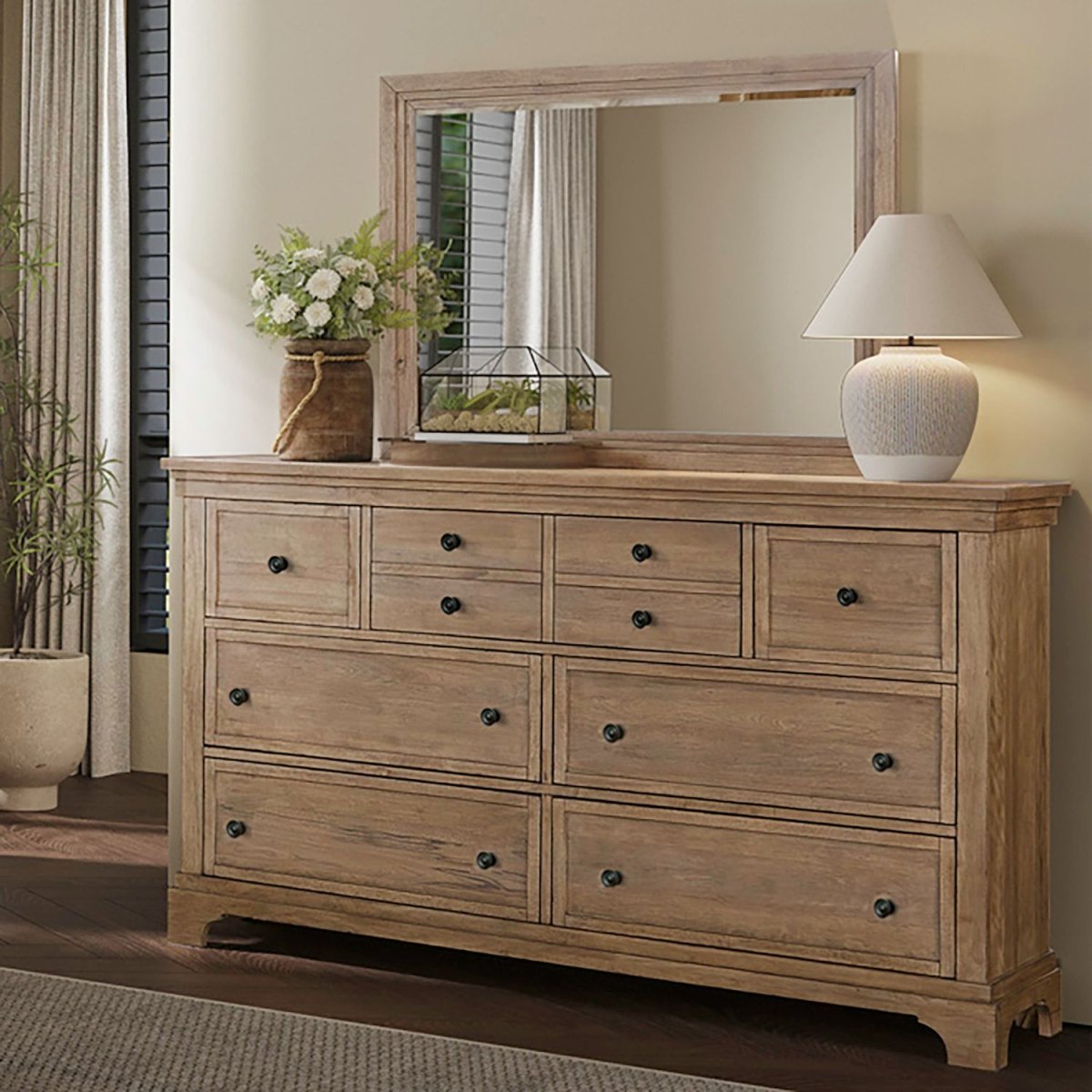 Haven Hills - Dresser Dresser & Mirror by Liberty Furniture - Walls Furniture & Mattress