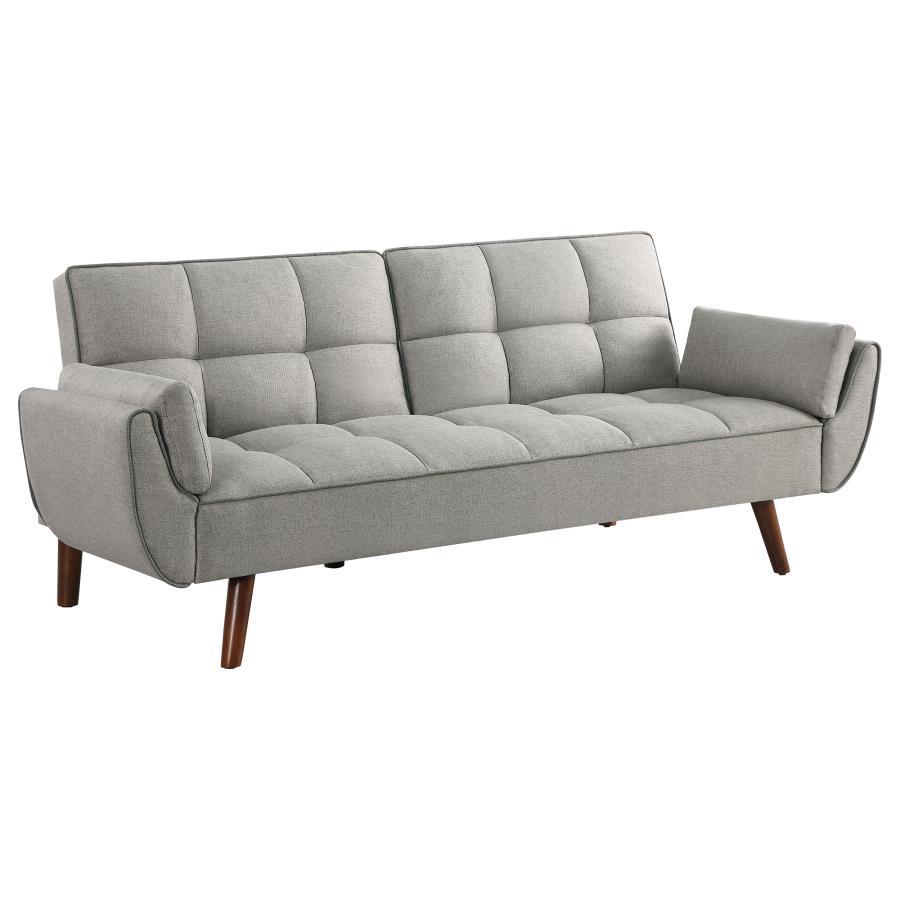 Caufield - Upholstered Convertible Sofa Bed Futon Sofas by Coaster Fine Furniture - Walls Furniture & Mattress