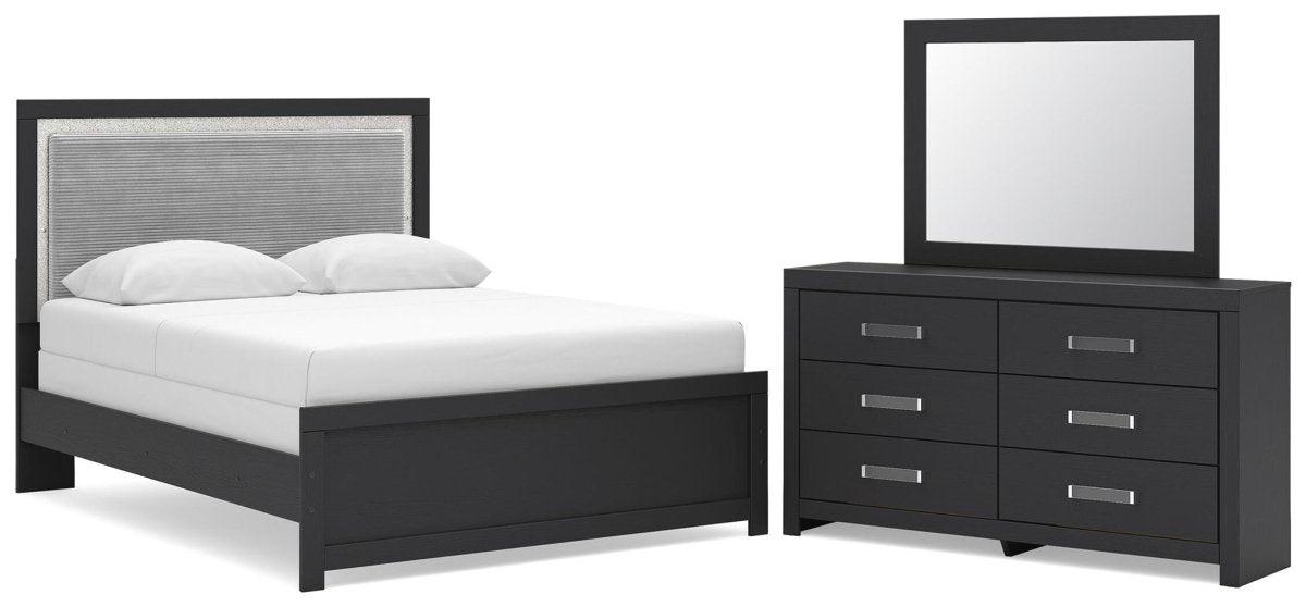 Maeling - Upholstered Panel Bedroom Set 4 Piece Bedroom Sets by Signature Design by Ashley® - Walls Furniture & Mattress