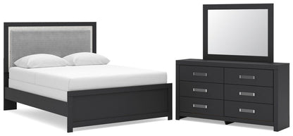 Maeling - Upholstered Panel Bedroom Set 4 Piece Bedroom Sets by Signature Design by Ashley® - Walls Furniture & Mattress