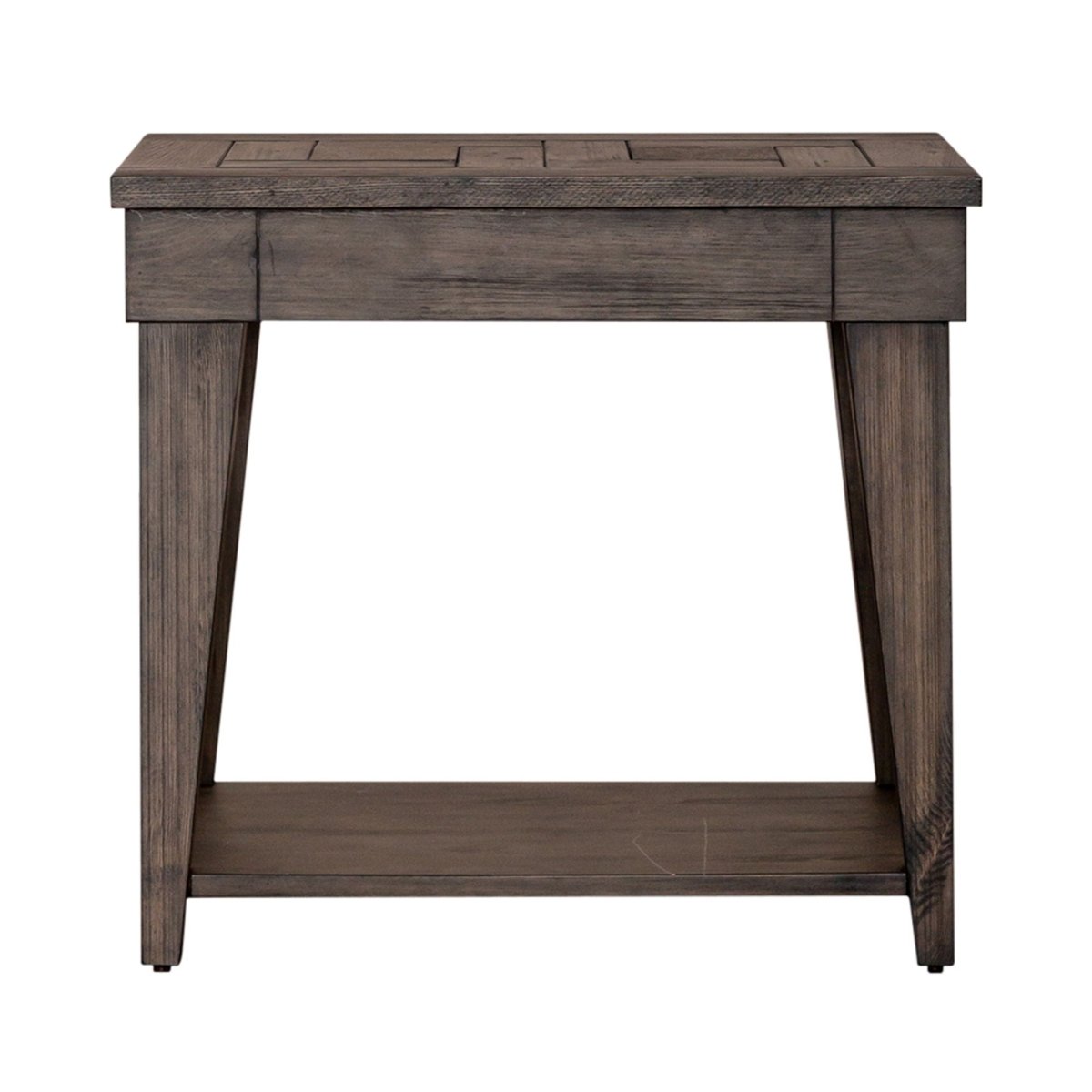 Arrowcreek - Chair Side Table - Dark Brown Chair Side Tables by Liberty Furniture - Walls Furniture & Mattress