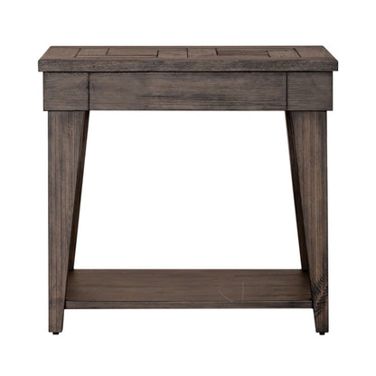 Arrowcreek - Chair Side Table - Dark Brown Chair Side Tables by Liberty Furniture - Walls Furniture & Mattress