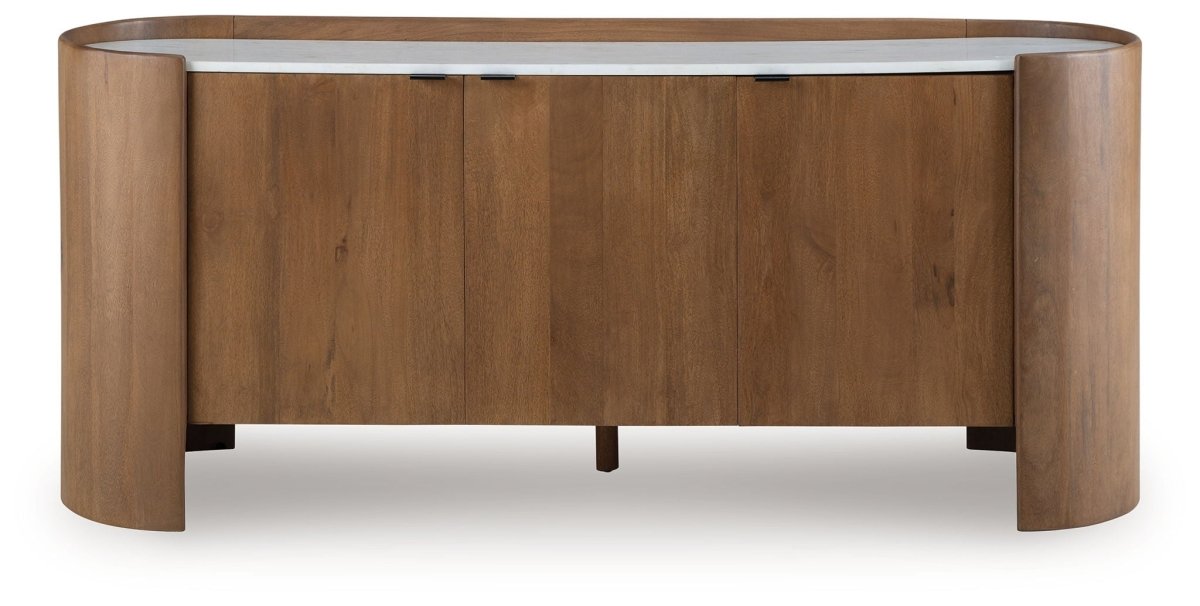 Fitzroy - Brown / White - Accent Cabinet Accent Cabinets by Signature Design by Ashley® - Walls Furniture & Mattress