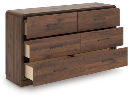 Fortlorn - Walnut Brown - Dresser Dressers by Signature Design by Ashley® - Walls Furniture & Mattress