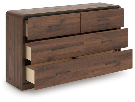 Fortlorn - Walnut Brown - Dresser Dressers by Signature Design by Ashley® - Walls Furniture & Mattress