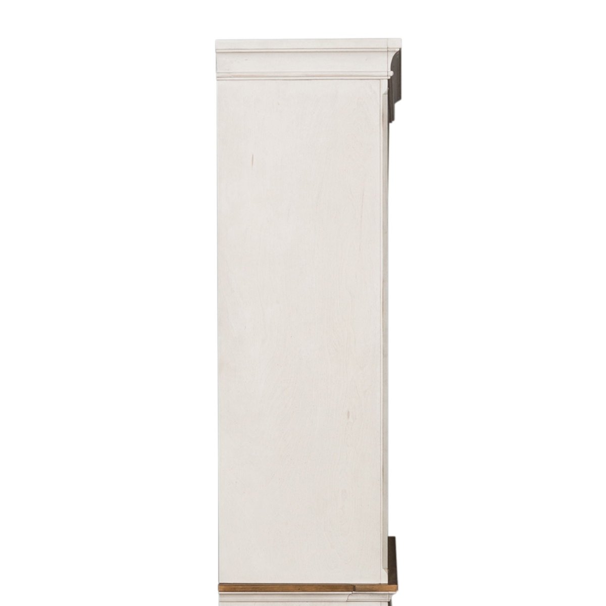 Morgan Creek - Entertainment Hutch - White Hutches by Liberty Furniture - Walls Furniture & Mattress