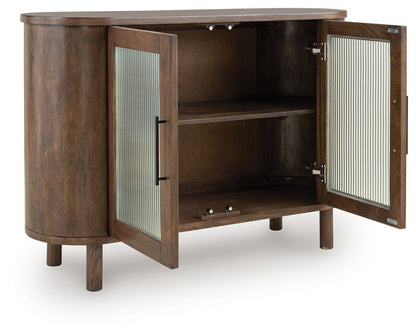 Mayridge - Medium Brown - Accent Cabinet Accent Cabinets by Signature Design by Ashley® - Walls Furniture & Mattress