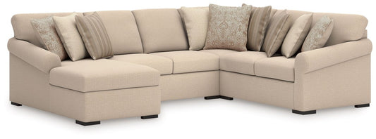 LadyMae - Sectional Stationary Sectionals by Benchcraft® - Walls Furniture & Mattress