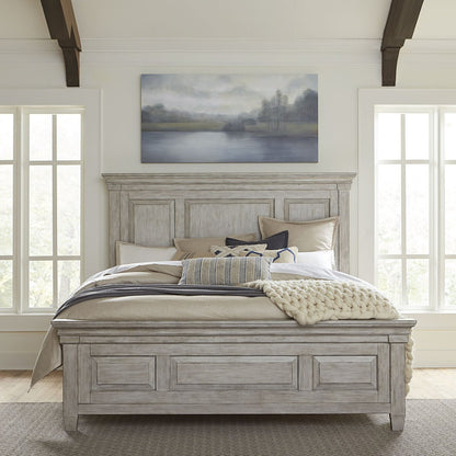 Heartland - Panel Bed, Dresser & Mirror 4 Piece Bedroom Sets by Liberty Furniture - Walls Furniture & Mattress