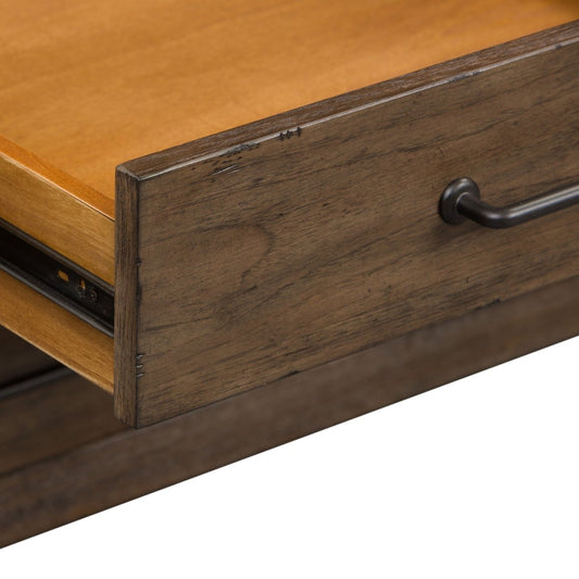 Sonoma Road - Small Credenza - Light Brown Credenzas by Liberty Furniture - Walls Furniture & Mattress