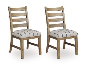 Ridgester - Dining Upholstered Side Chair (Set of 2) Chair Sets by Benchcraft® - Walls Furniture & Mattress