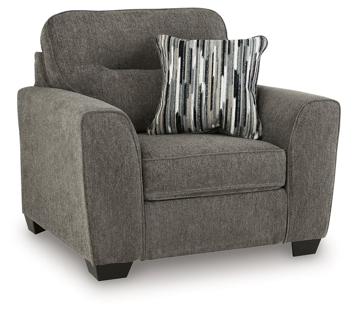 Olten - Living Room Set Stationary Chair & Ottoman by Benchcraft® - Walls Furniture & Mattress